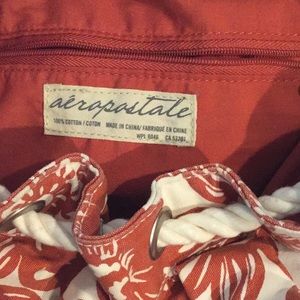 Aeropostle drawstring bag